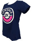 T-shirt Feminino 2k Cowgirl Circulo Estampado Country