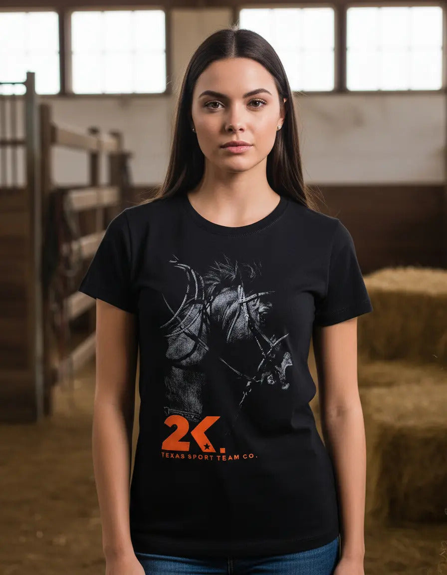 T-shirt Feminino 2k Texas Horse Country