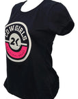 T-shirt Feminino 2k Cowgirl Circulo Estampado Country