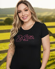 T-shirt Feminino Country 2k Usa Estampado
