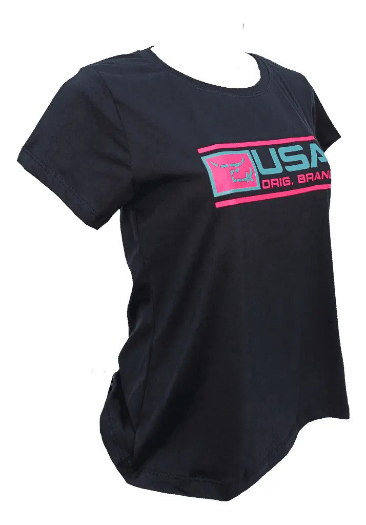 T-shirt Feminino 2k Usa Estampado 2k Jeans Country