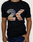 Camiseta Masculina Country 2k Americano Estamapado