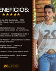 Camiseta Masculina Country Logo Escrita | 2k Jeans