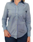 Camisa Xadrez Feminino Manga Longa 2k Jeans