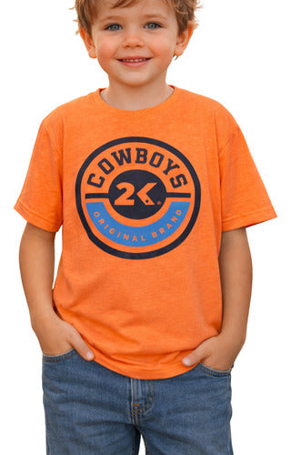 Camiseta Infantil Menino 2k Kids Cowboys