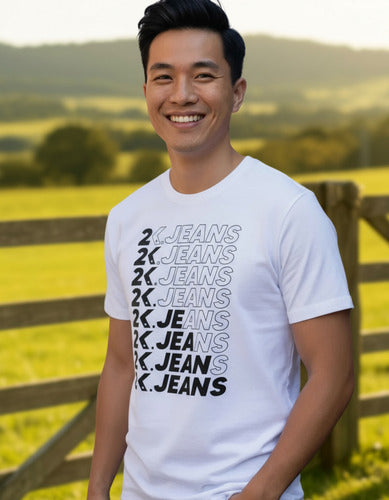 Camiseta Masculina Country Logo Escrita | 2k Jeans