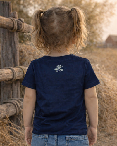 Camiseta Menina Infantil 2k Kids Horse Western