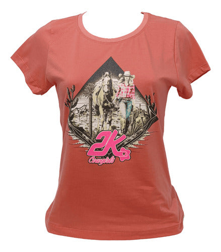 T-shirt Feminino 2k Cowgirl Country