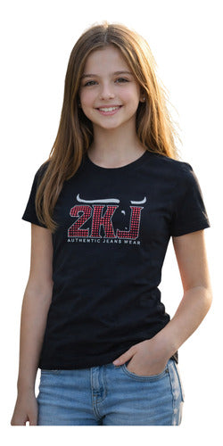 Camiseta Menina Infantil Juvenil 2k Kids 2k'j