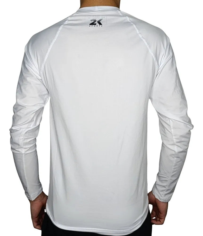 Camiseta 2k Sports Masculina | Branca Manga Longa