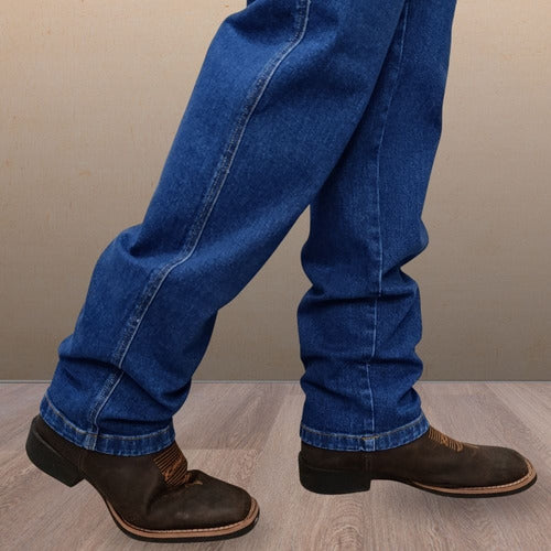 Calça Jeans Masculina 2k Jeans Alta Reta Azul