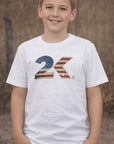 Camiseta Infantil Juvenil Menino 2k American